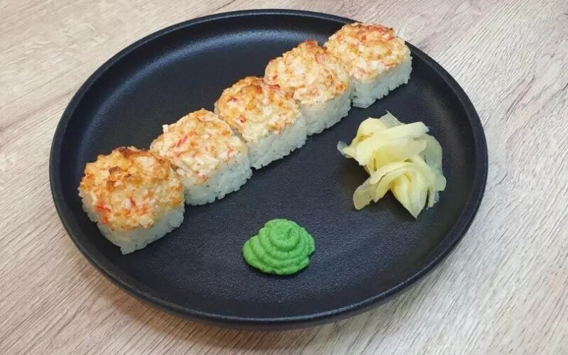Запечённый с Крабом