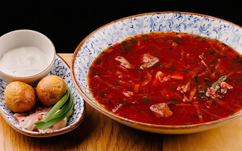 Борщ Кубанский с говядиной