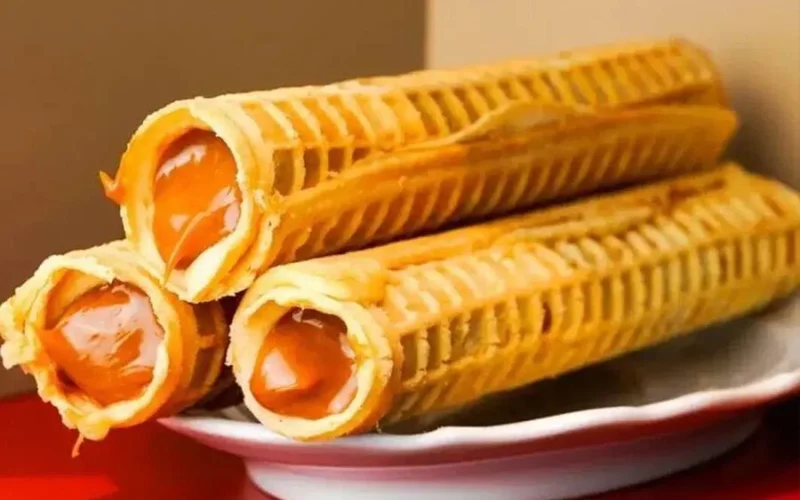Трубочка со сгущёнкой