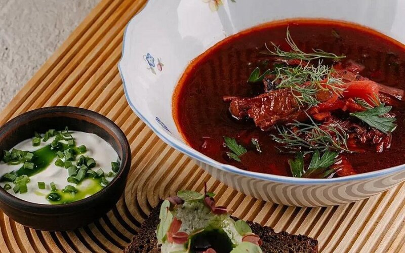 Любимый борщ Yiayia