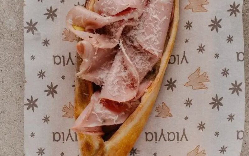 Пинерли с Мортаделлой и трюфельным кремом